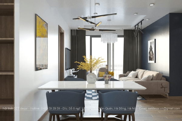 [Xem ngay] BST 13 Mẫu thiết kế nội thất phòng khách chung cư đẹp hiện đại nhất 2017