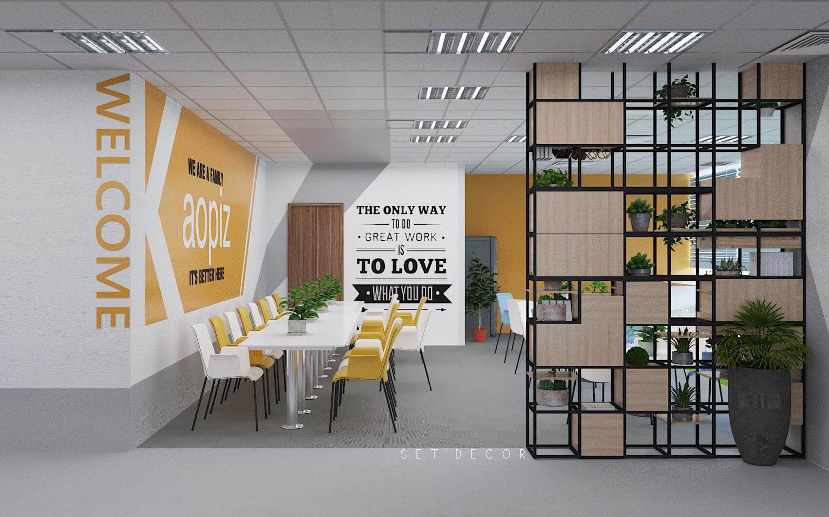 SET Decor - Chuyên thiết kế thi công nội thất văn phòng giá rẻ ...